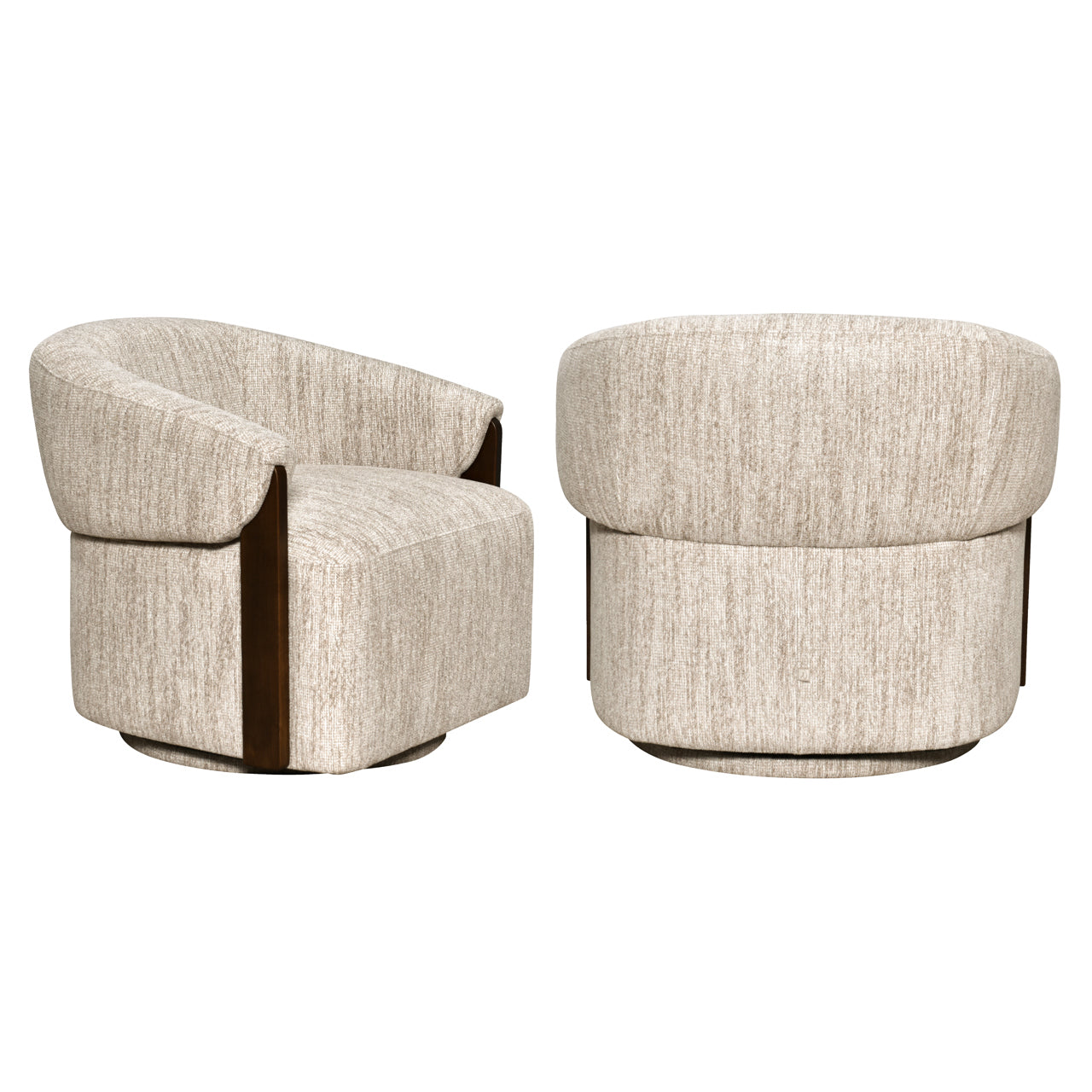 Lounge Stuhl Marina natural softweave swivel fire retardant