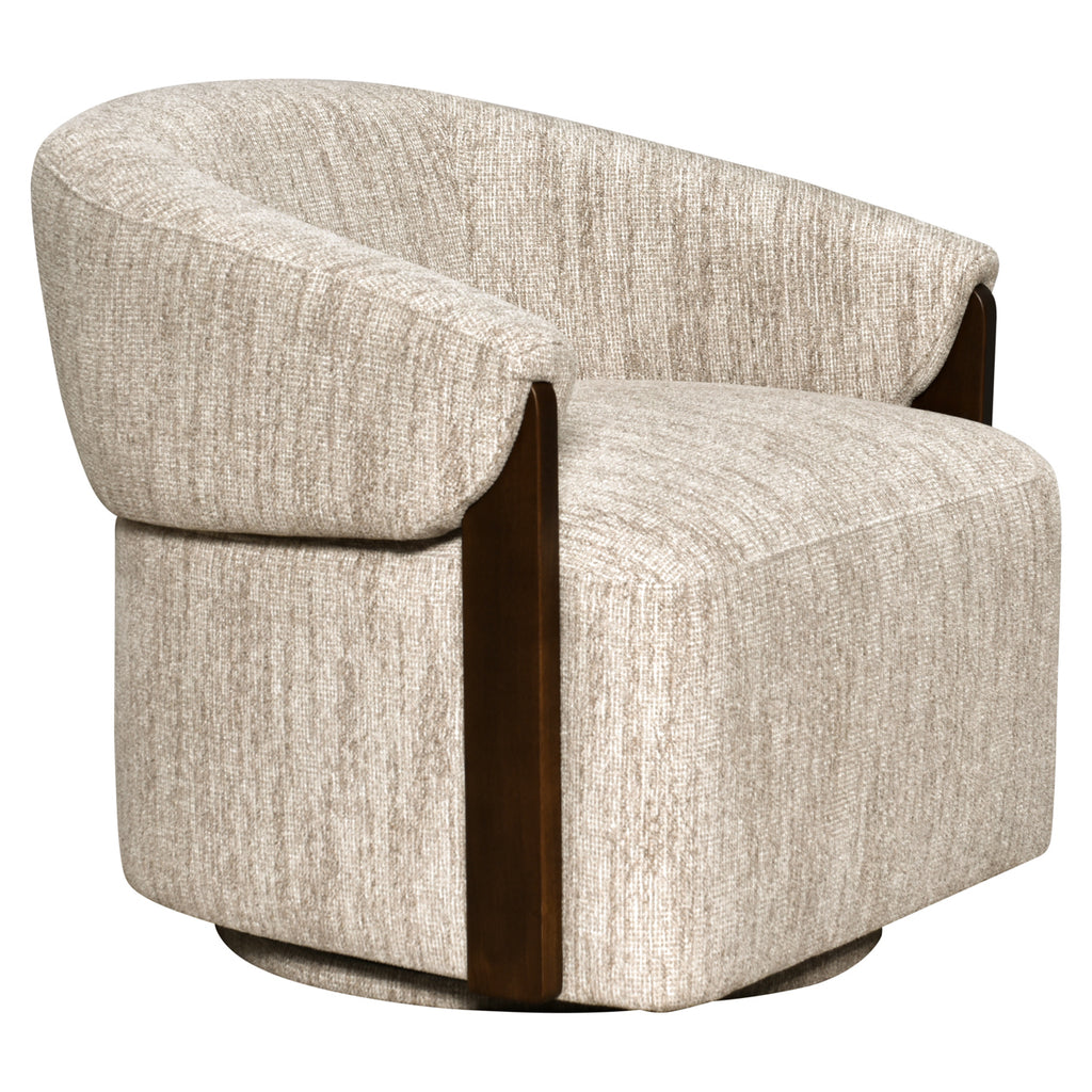 Lounge Stuhl Marina natural softweave swivel fire retardant