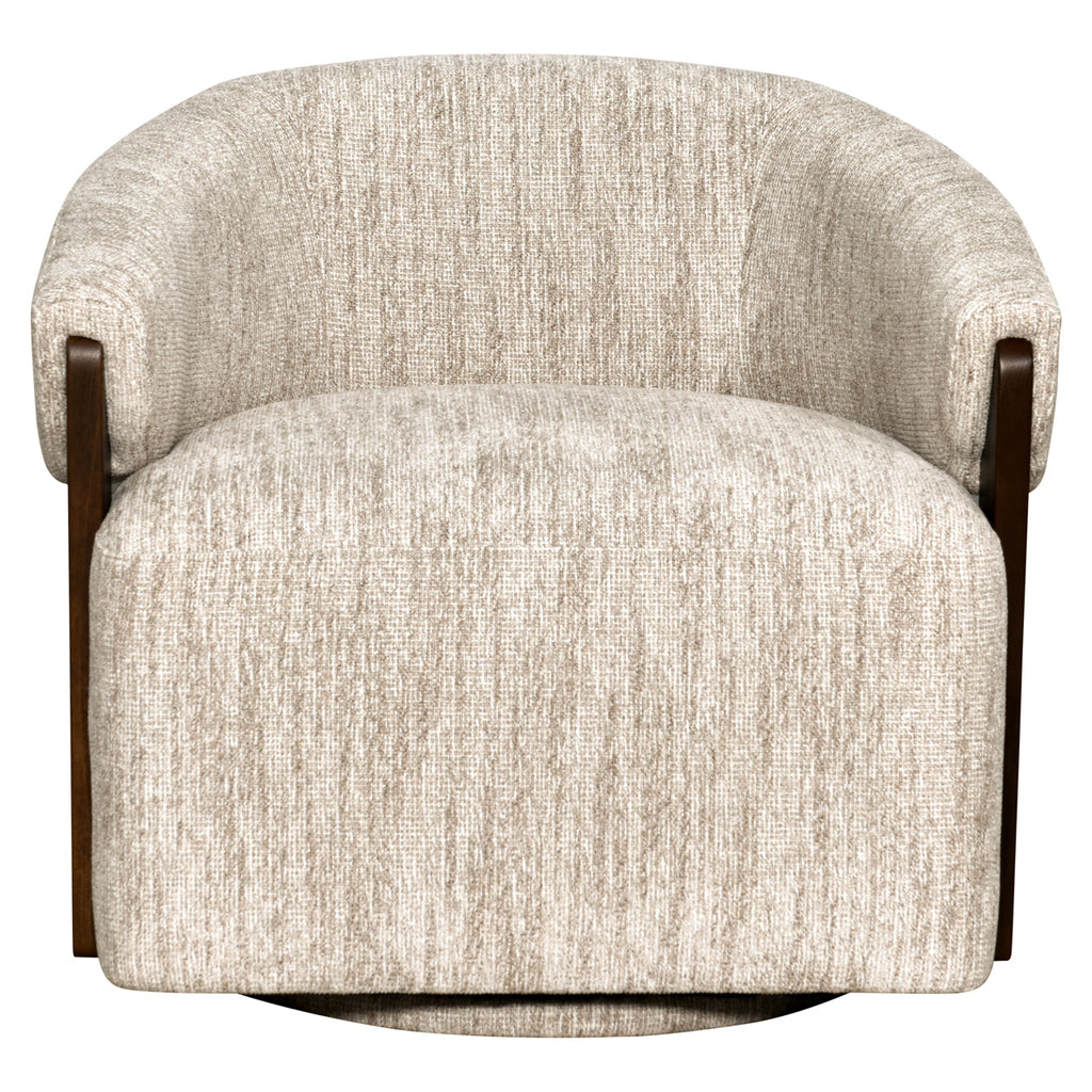 Lounge Stuhl Marina natural softweave swivel fire retardant