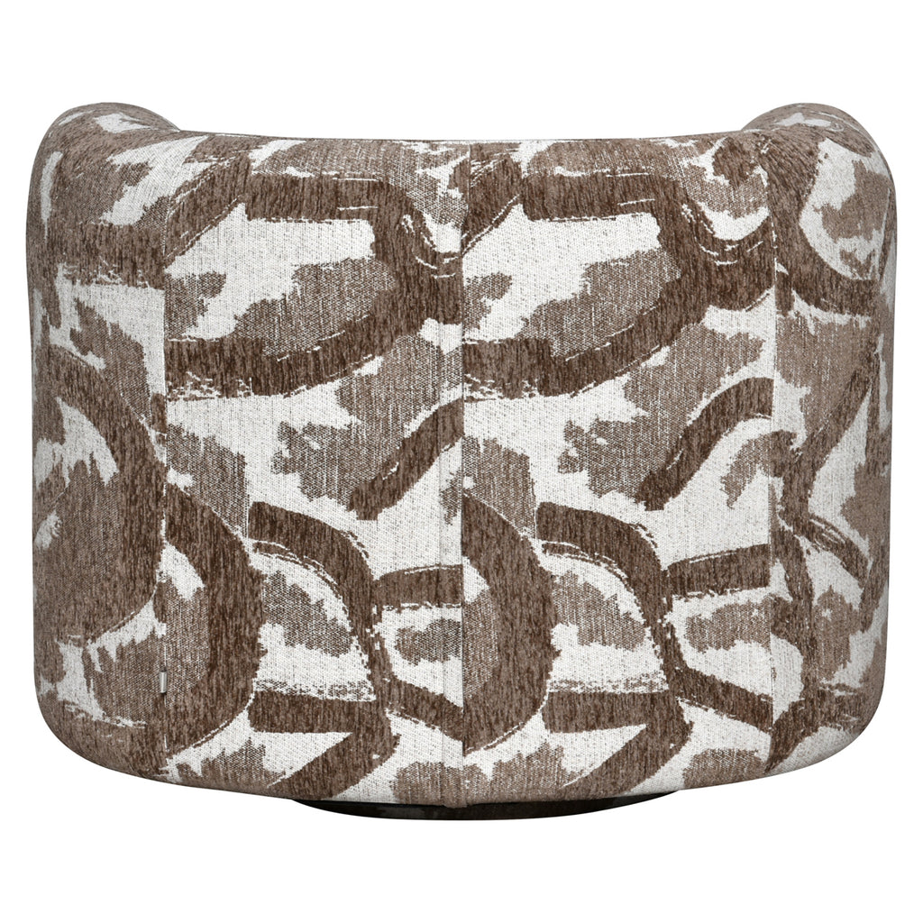 Lounge Stuhl Talley brown nature swivel
