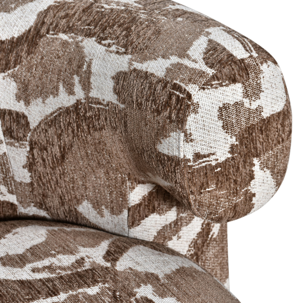 Lounge Stuhl Talley brown nature swivel