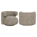 Lounge Stuhl Talley cobblestone swivel