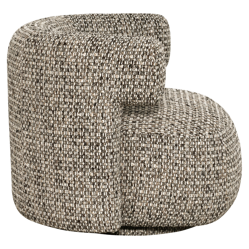 Lounge Stuhl Talley cobblestone swivel