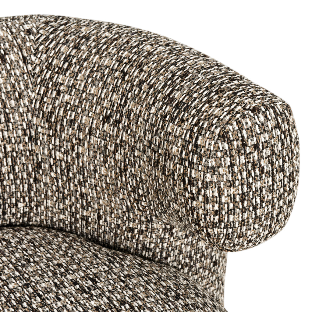 Lounge Stuhl Talley cobblestone swivel