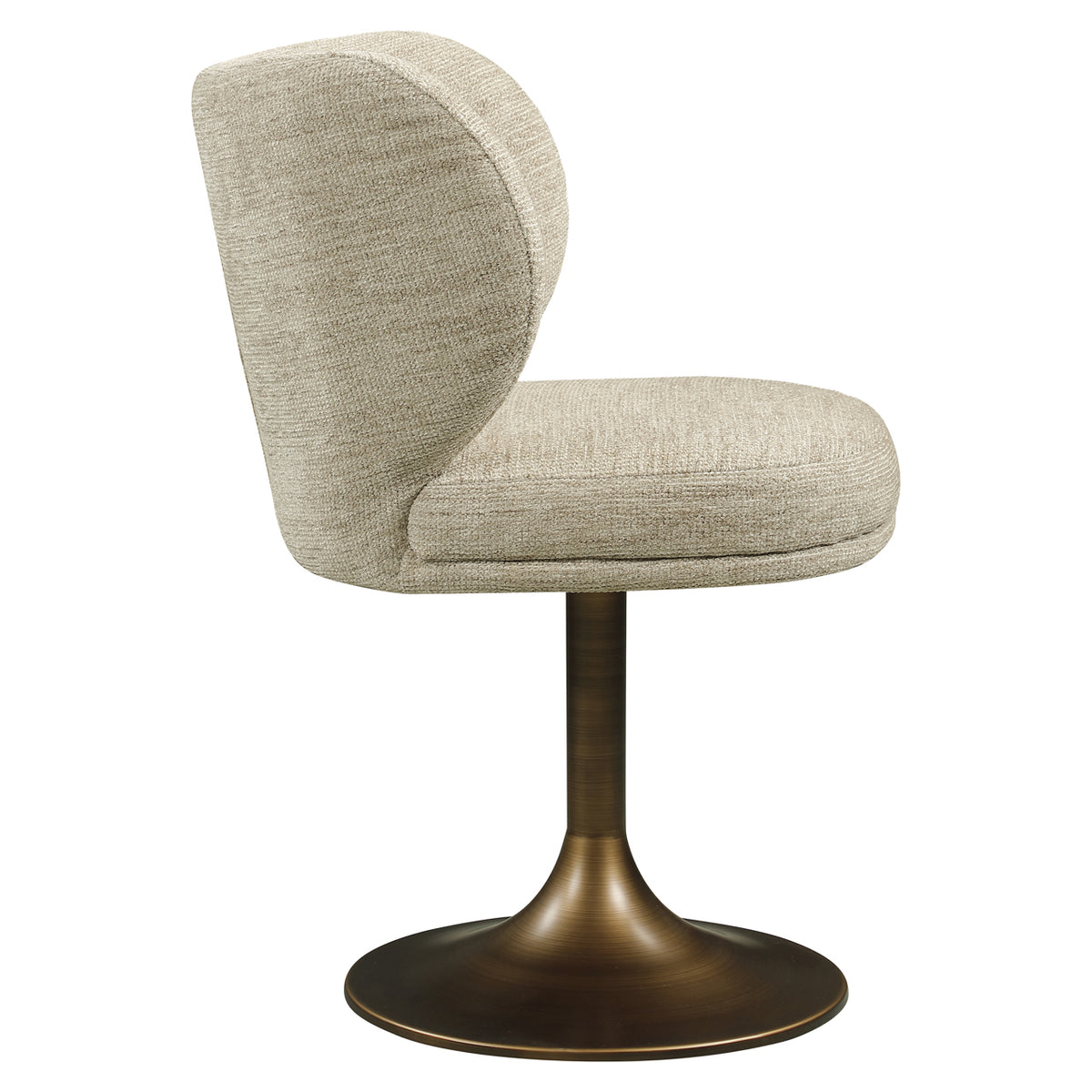 Esszimmerstuhl Amely natural softweave swivel