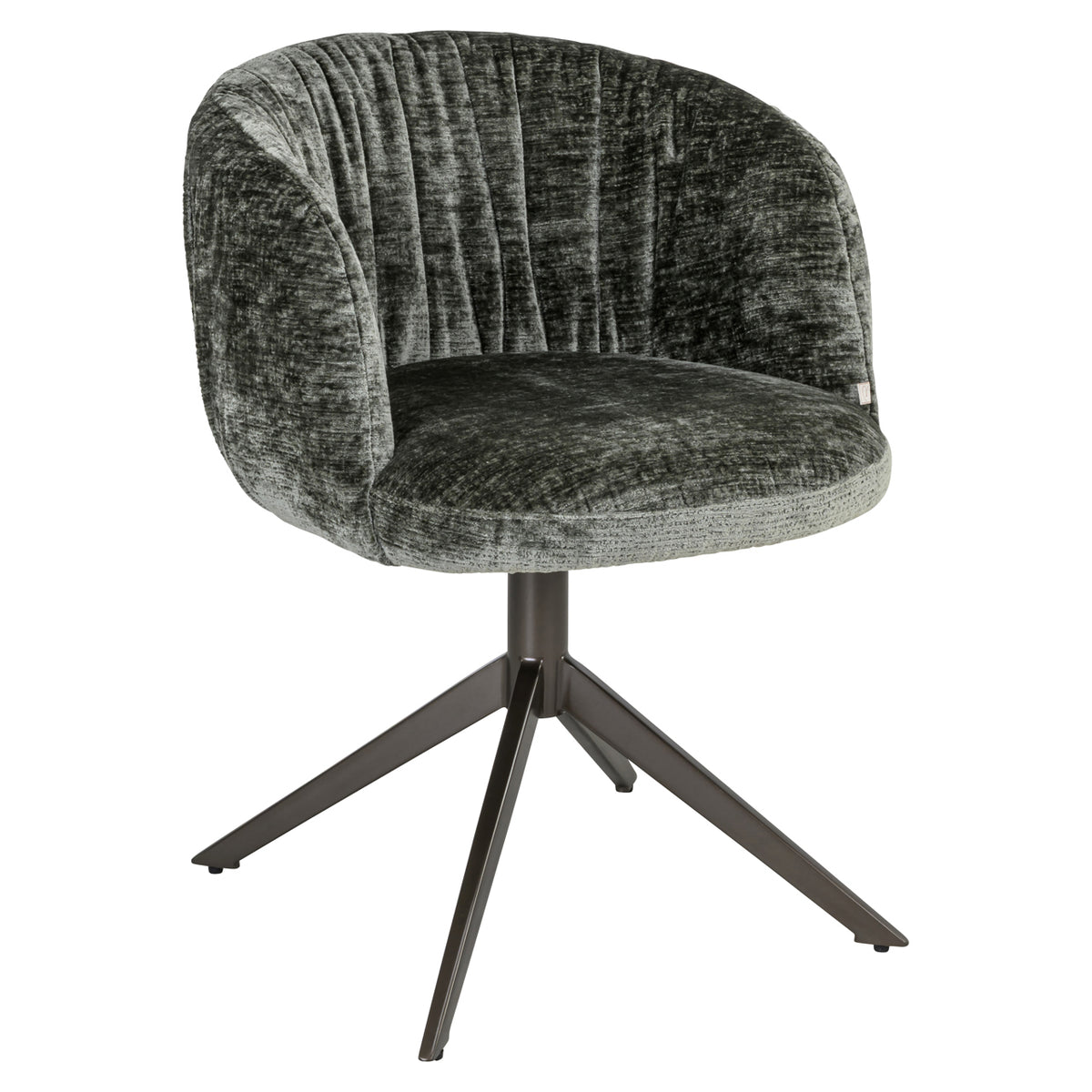 Esszimmerstuhl Cassi sage chenille swivel
