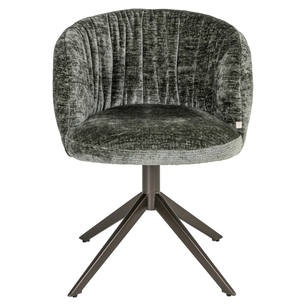 Esszimmerstuhl Cassi sage chenille swivel