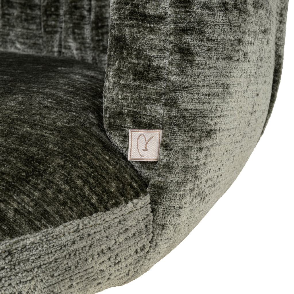 Esszimmerstuhl Cassi sage chenille swivel