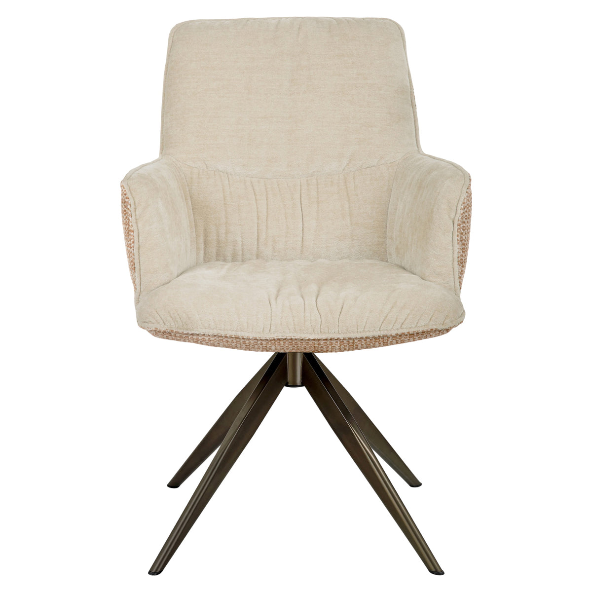 Esszimmerstuhl Chase ginger jacquard swivel