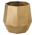 Pflanzgefäß Axis bronze gold medium
