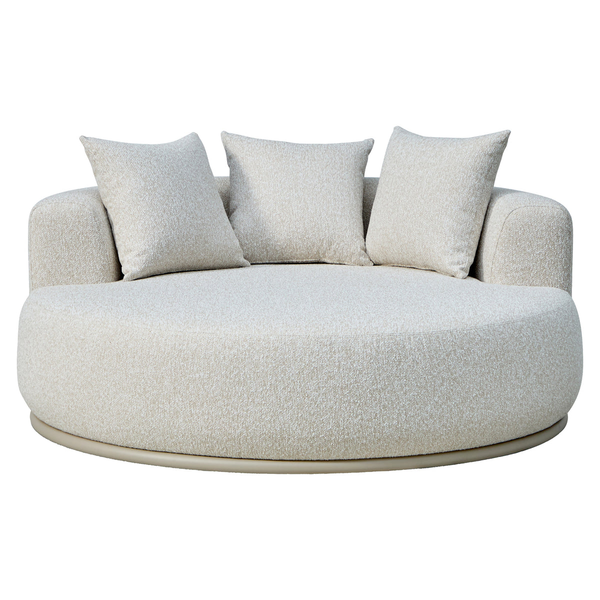 Outdoor Liege Belucci ecru round