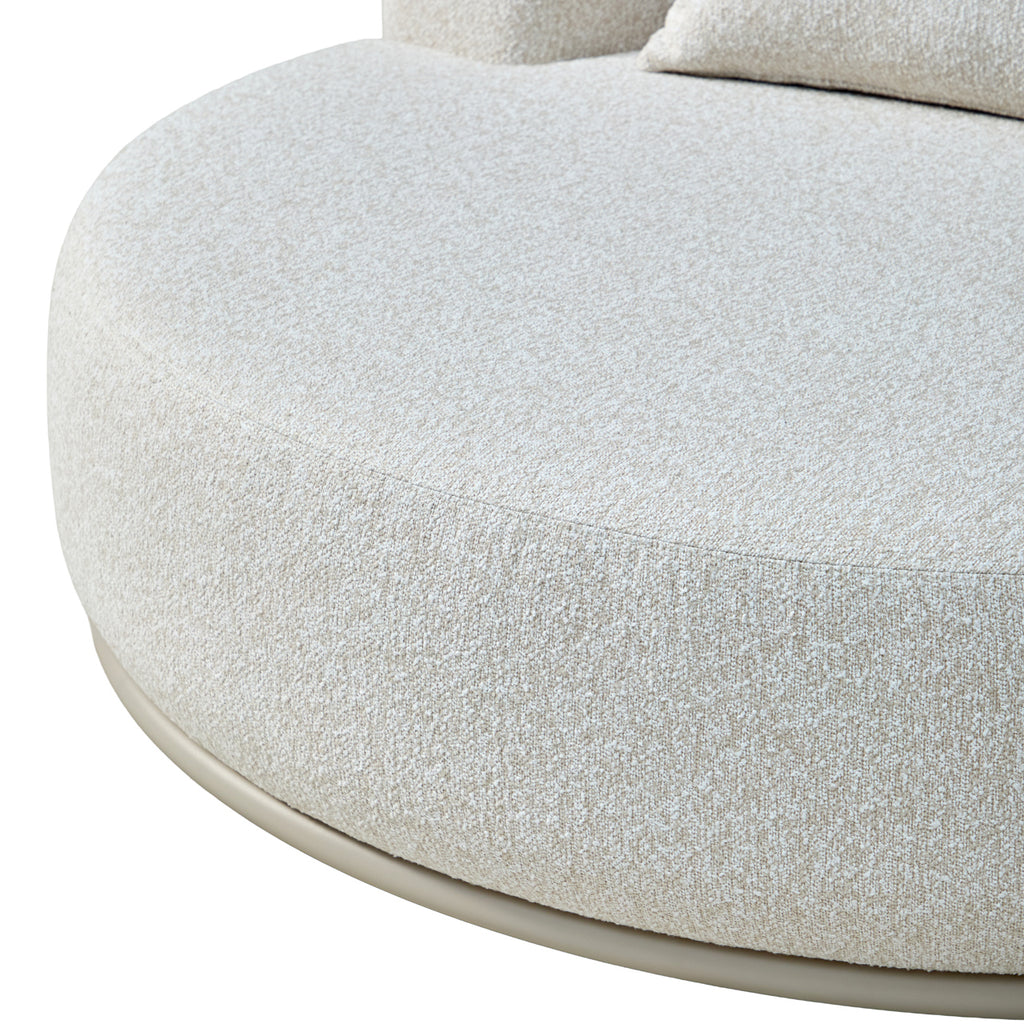 Outdoor Liege Belucci ecru round