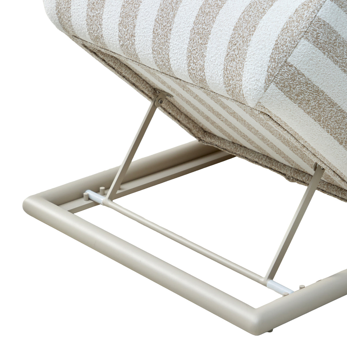 Outdoor Liege Sullivan ecru stripe