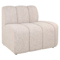 Sitzbank Landmark cayenne brown open end right straight - fully upholstered