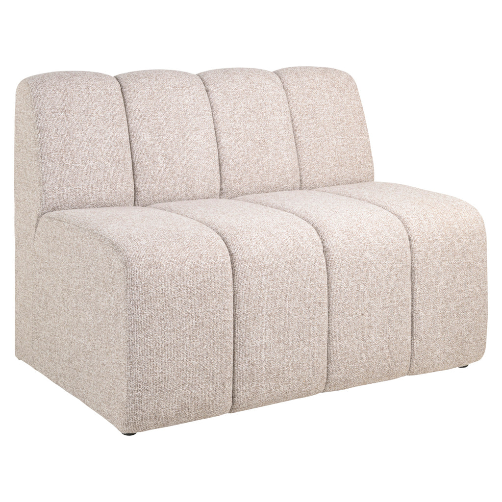Sitzbank Landmark cayenne brown straight - fully upholstered