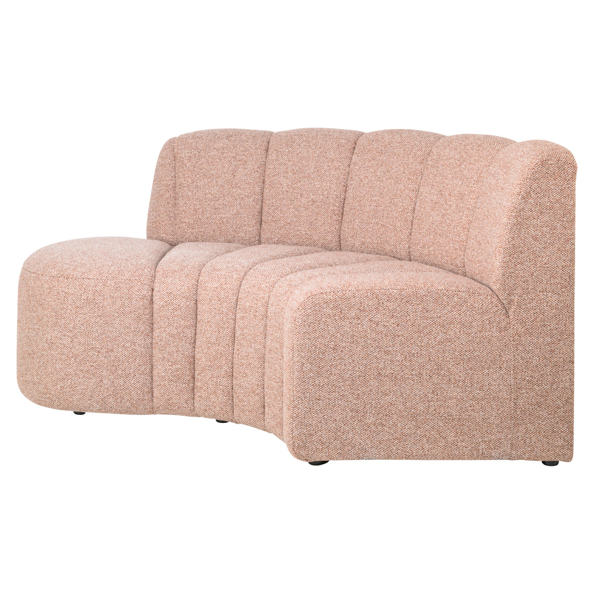 Sitzbank Landmark customized open end left round - fully upholstered
