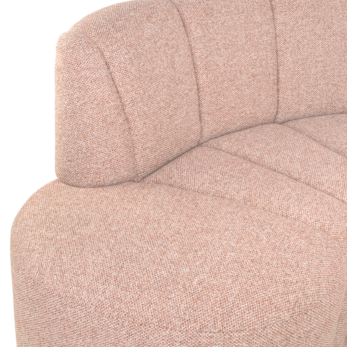 Sitzbank Landmark customized open end left round - fully upholstered