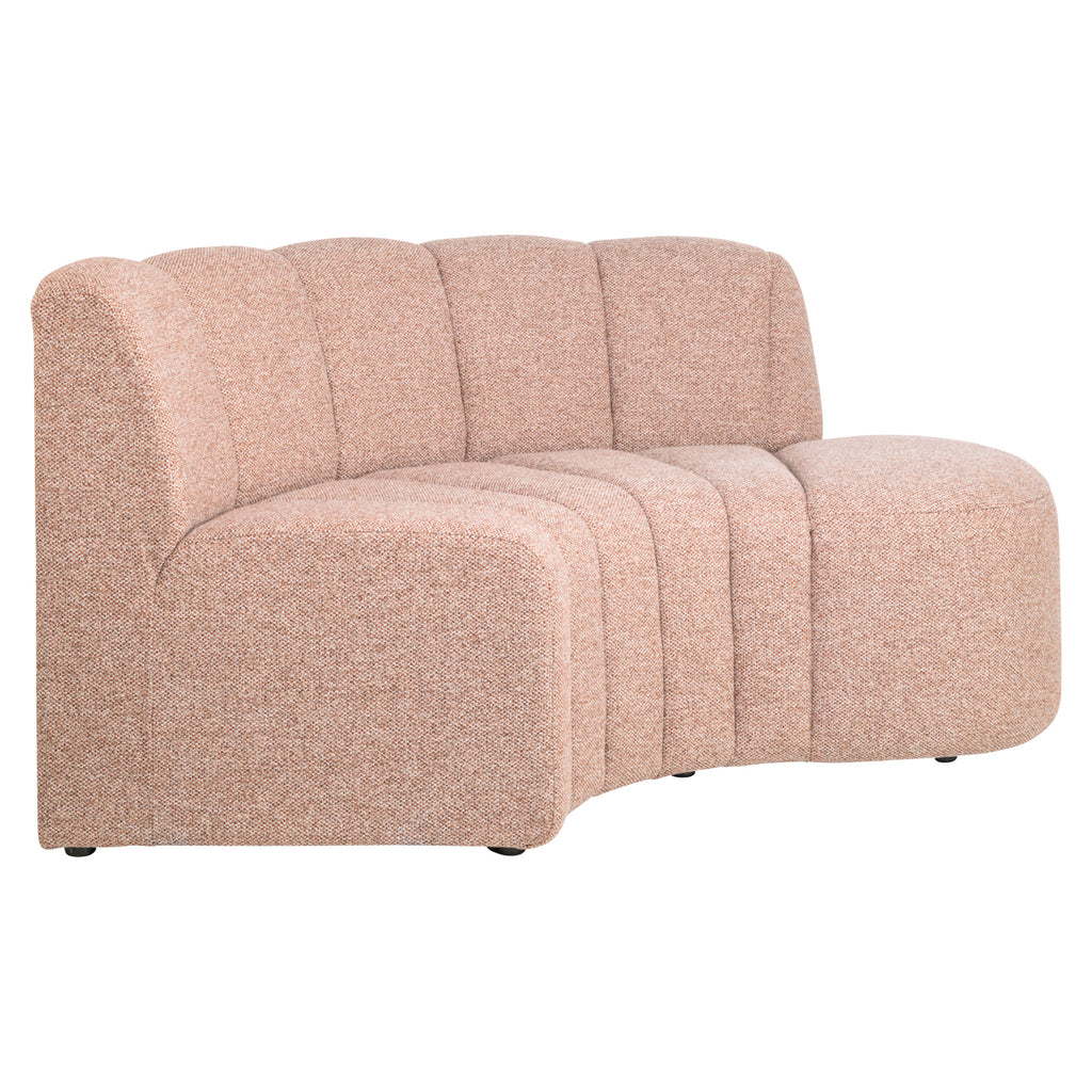 Sitzbank Landmark customized open end right round - fully upholstered