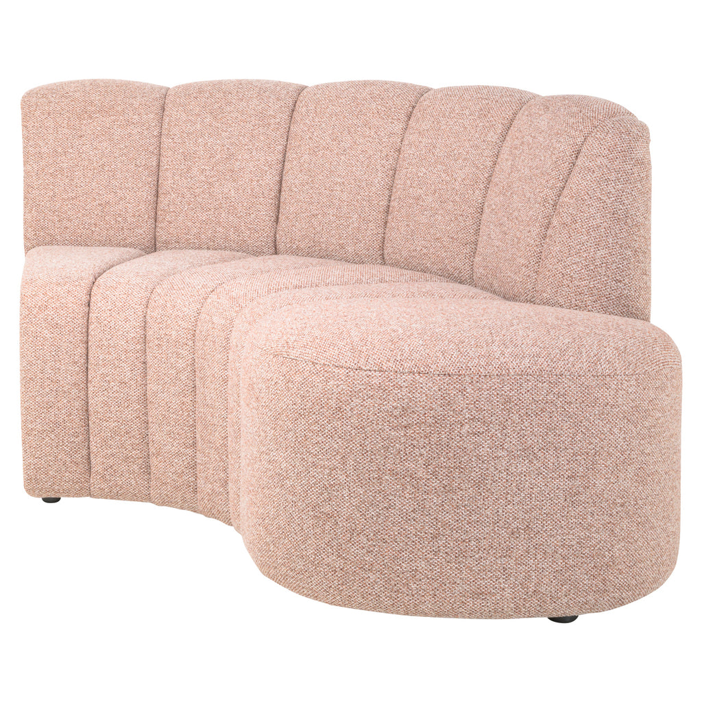 Sitzbank Landmark customized open end right round - fully upholstered