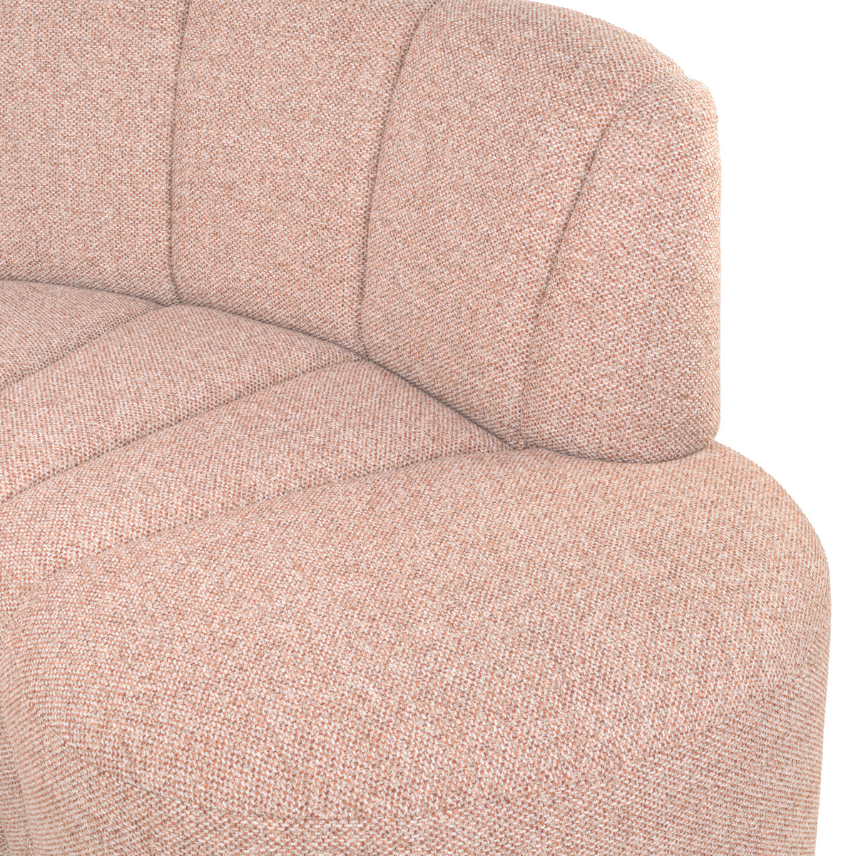 Sitzbank Landmark customized open end right round - fully upholstered