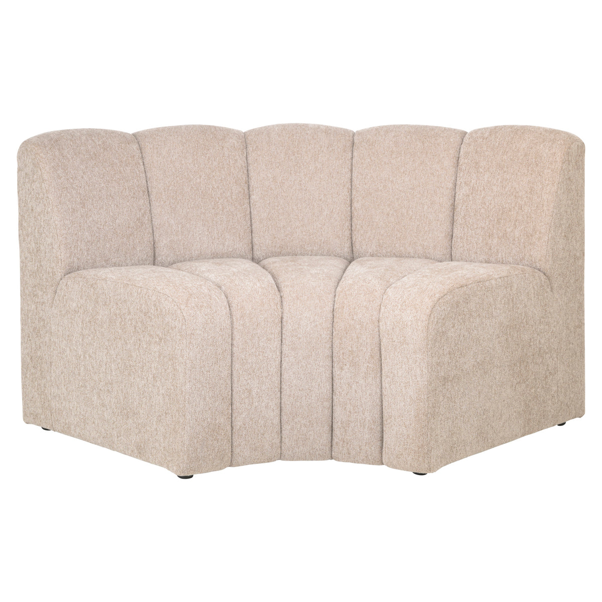 Sitzbank Landmark be easy sand corner round - fully upholstered
