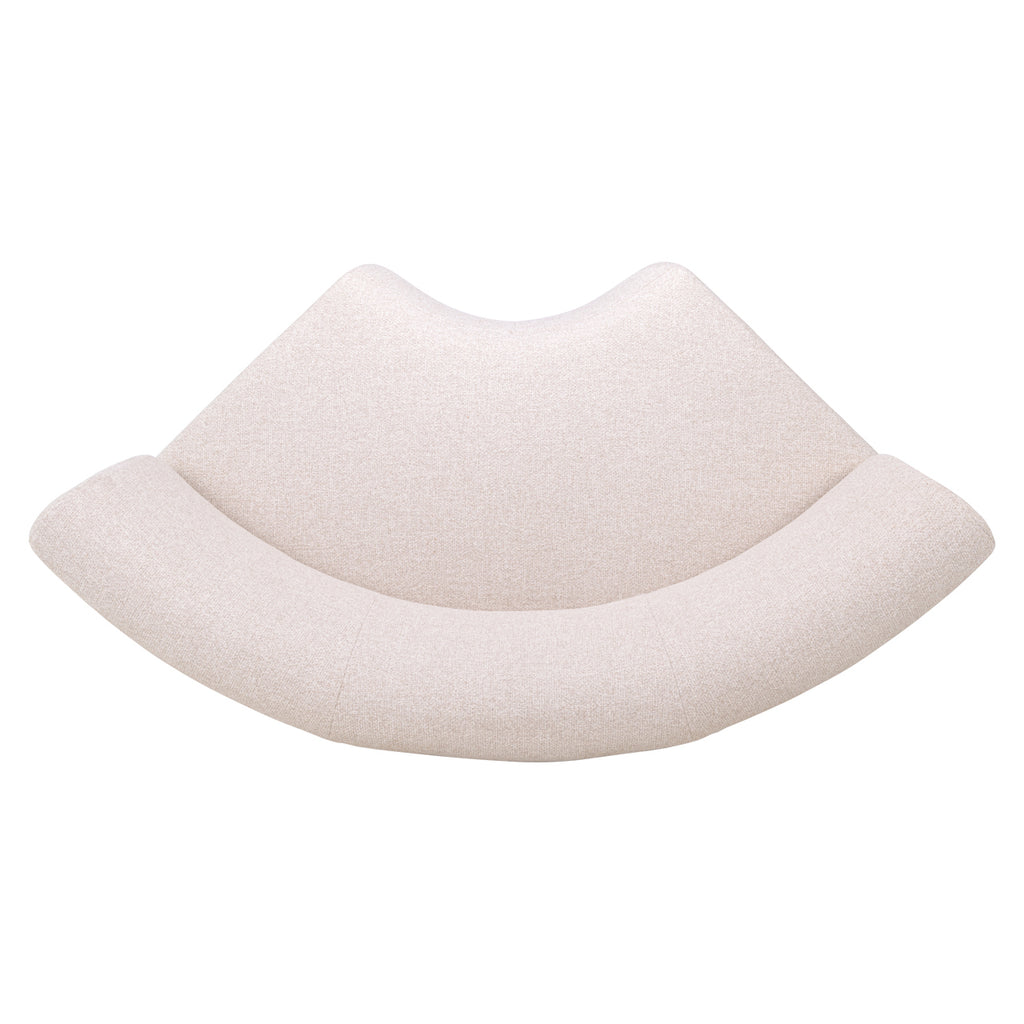 Sitzbank Sorrobon cayenne ecru round - fully upholstered