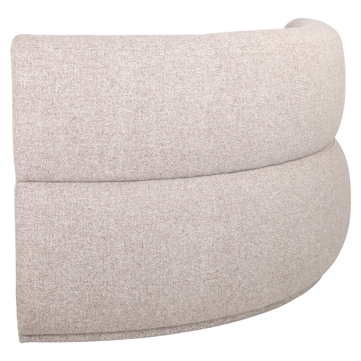 Sitzbank Sorrobon cayenne ecru open end left round