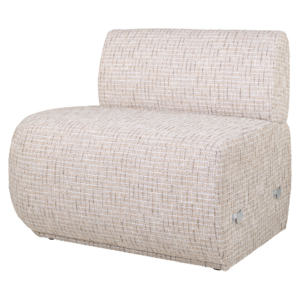 Sitzbank Sorrobon trendy cream open end left straight