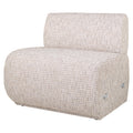 Sitzbank Sorrobon trendy cream open end left straight