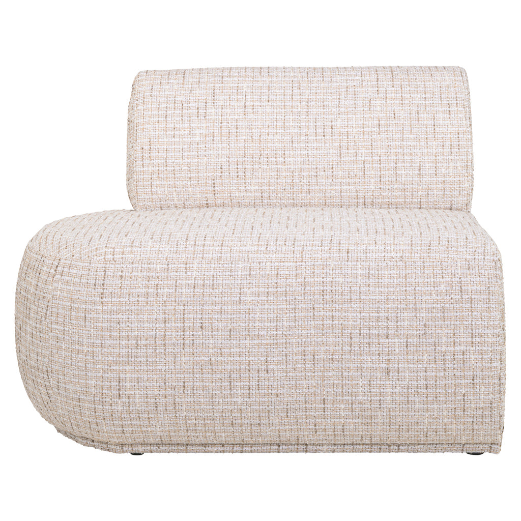 Sitzbank Sorrobon trendy cream open end left straight
