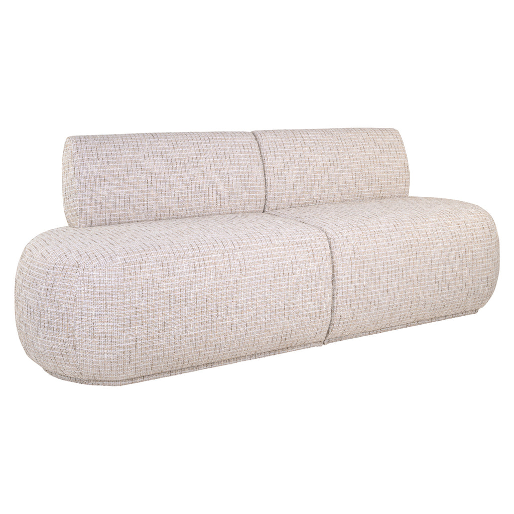 Sitzbank Sorrobon trendy cream open end left straight