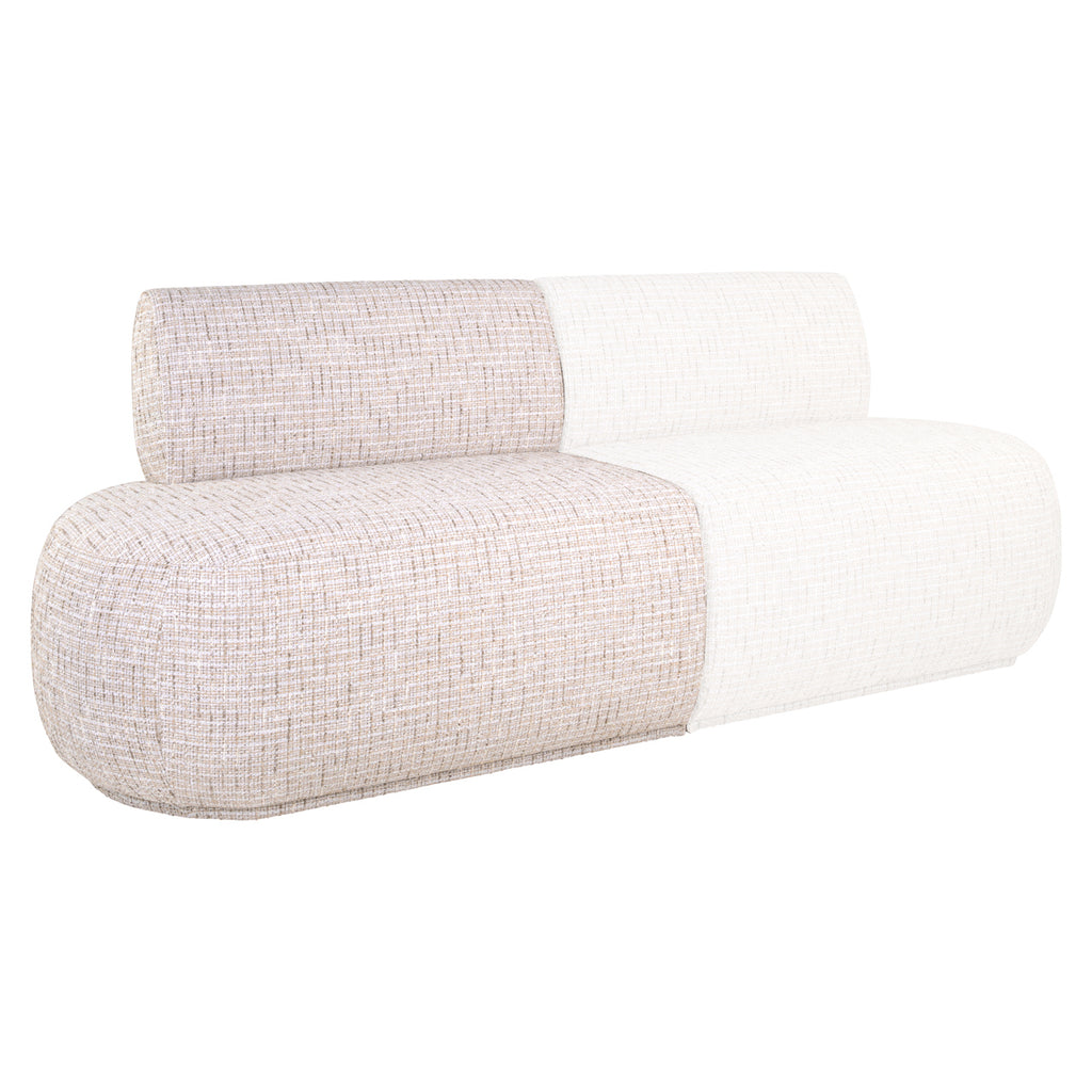 Sitzbank Sorrobon trendy cream open end left straight