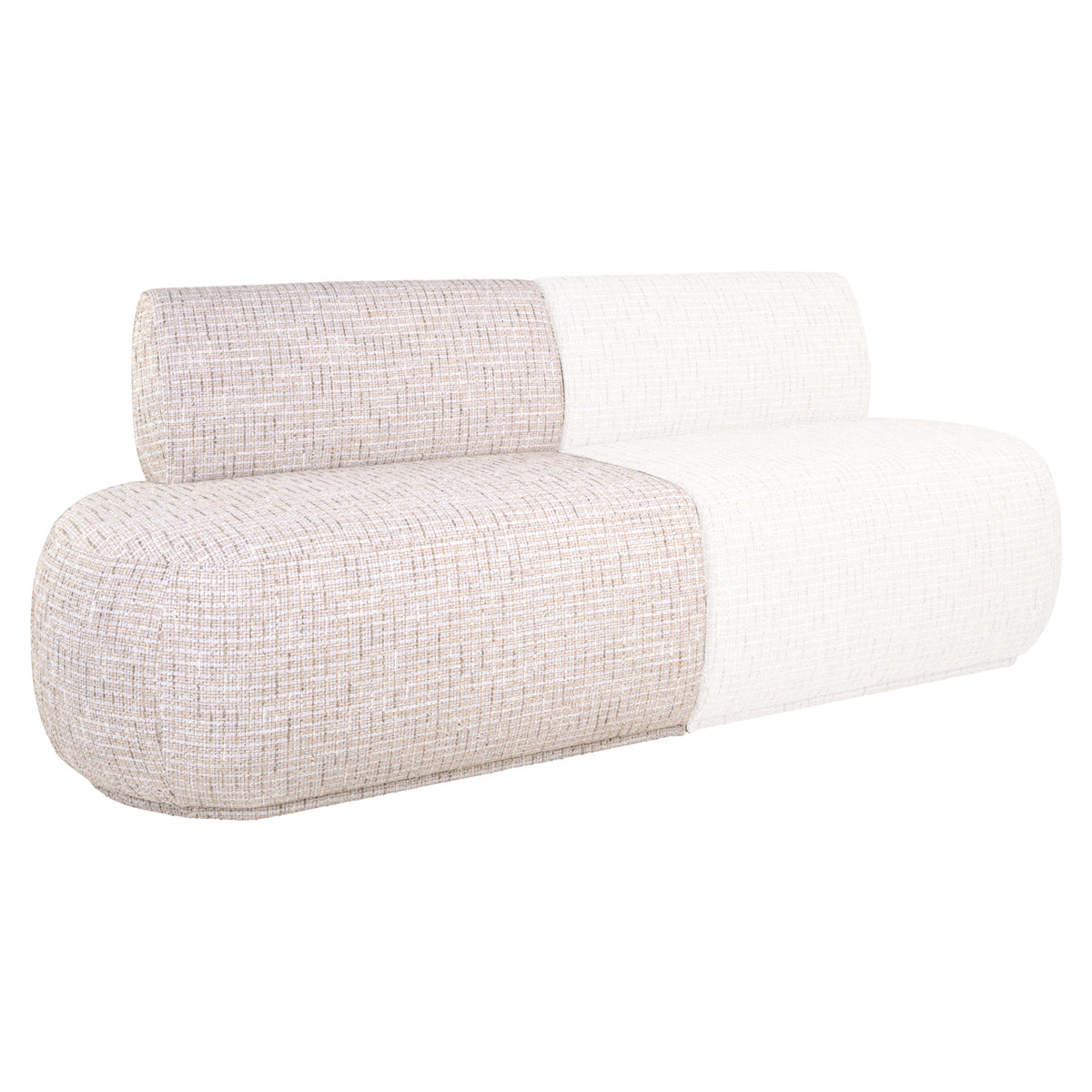 Sitzbank Sorrobon trendy cream open end left straight