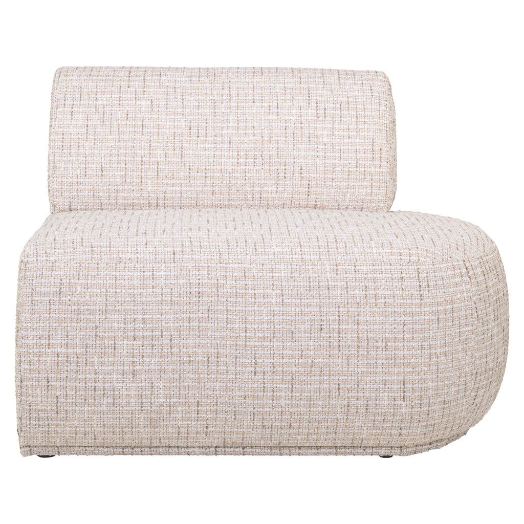 Sitzbank Sorrobon trendy cream open end right straight
