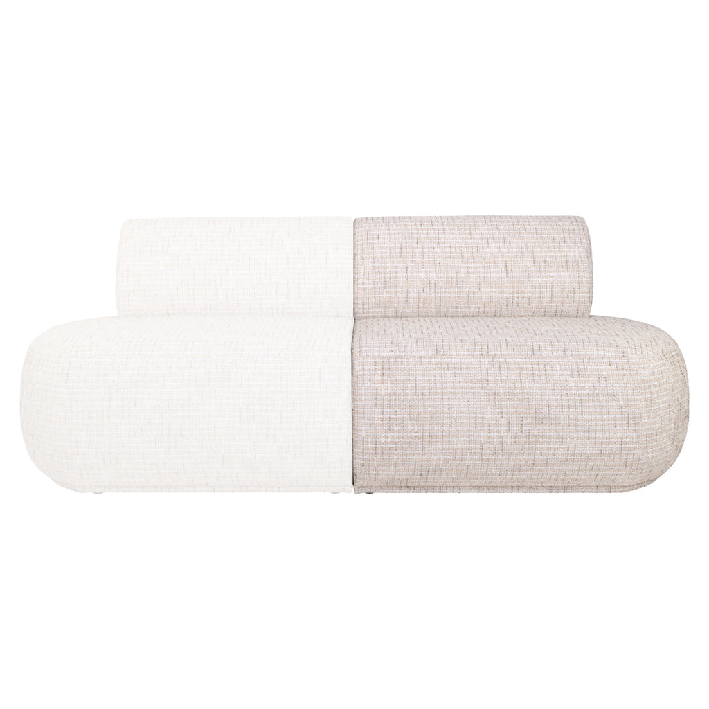 Sitzbank Sorrobon trendy cream open end right straight