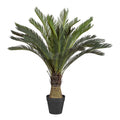 Cycaspalme x32, 130cm, gruen, im Kunststofftopf 28x17,5cm