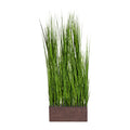 Gras Raumteiler, ca. 85cm, gruen, im Kunststoffkasten 13x30,5x10cm