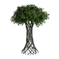 Ficus Baum, 320cm, gruen, 23562 Kunststoffblaetter, (l.d.p.)