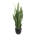 Sansevieria, 90cm gruen, im Kunststofftopf 18x16cm