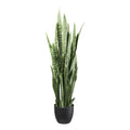 Sansevieria, 110cm gruen, im Kunststofftopf 19x17cm