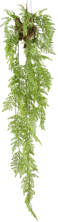 Farnhaenger, ca 145cm gruen inkl. Metallhaken