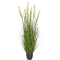 Gras-Mix-Busch, 150cm, gruen, im Kunststofftopf 18x16,5cm