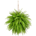 Dekokugel Farn, D90cm, gruen, Kunststoff, Naturstrick
