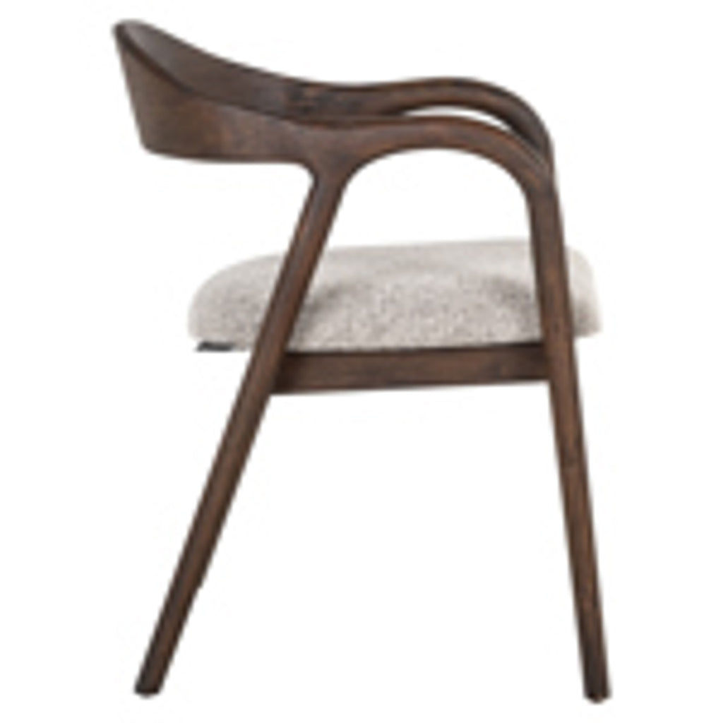 Esszimmerstuhl Mihara mocca fancy fire retardant