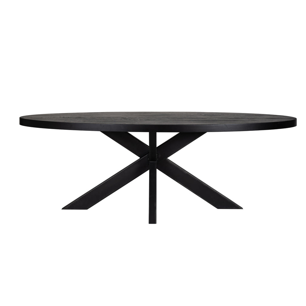 Esstisch Spider black base
