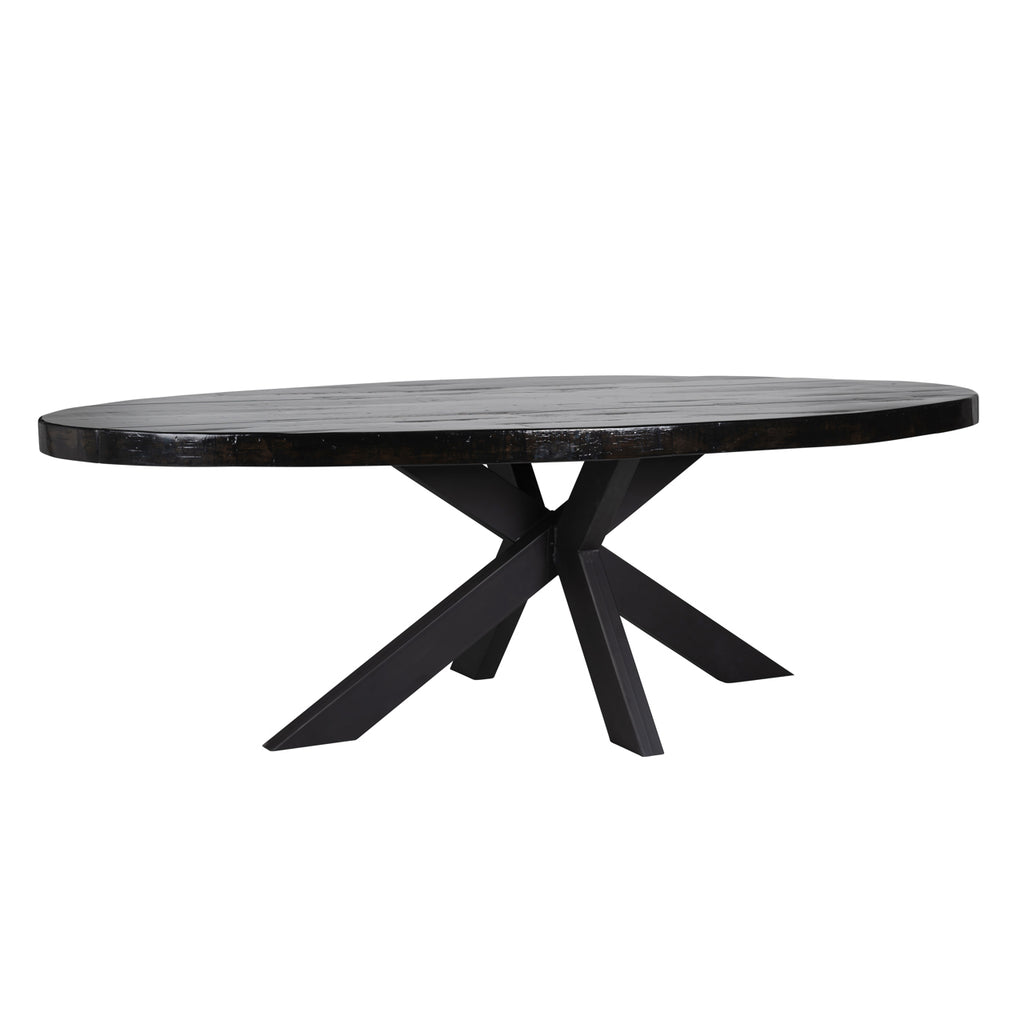 Esstisch Spider black base