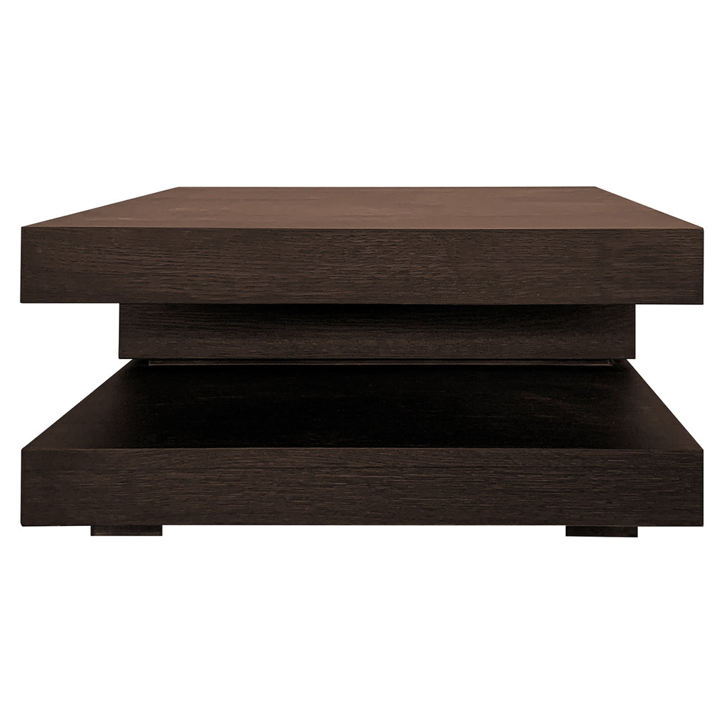 Couchtisch Oakura brown 90x90