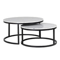 Couchtisch Lexington white (Set of 2)
