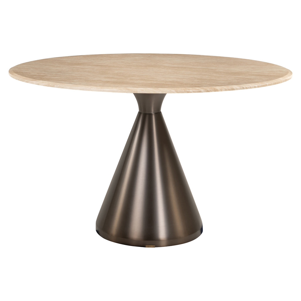 Esstisch Montgommery beige 130Ø