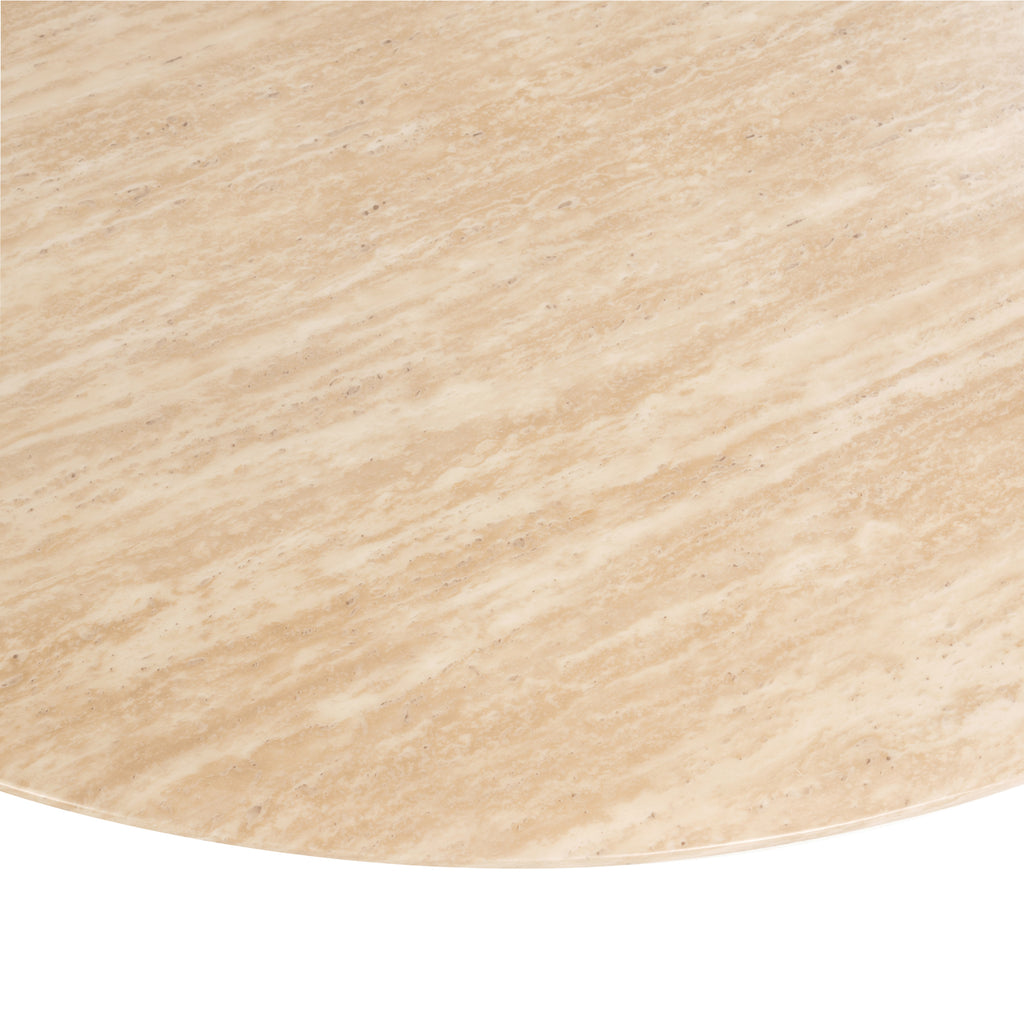 Esstisch Montgommery beige 130Ø
